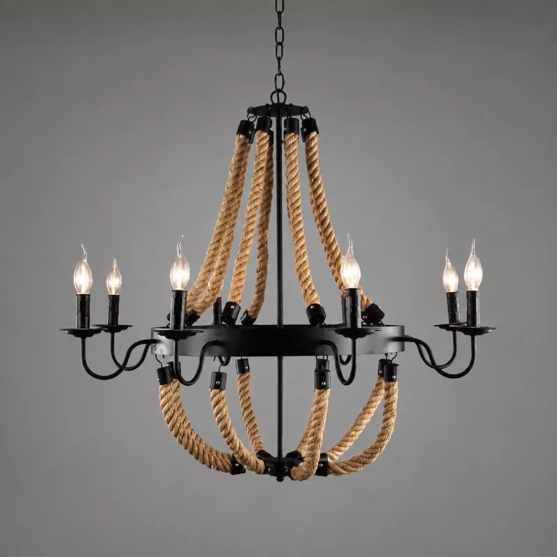 Đèn thả sắt phong cách cơ khí TDC-103 - Hình ảnh 2
