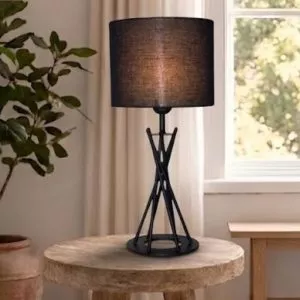 Đèn bàn hiện đại, thân kim loại giá rẻ DB-370