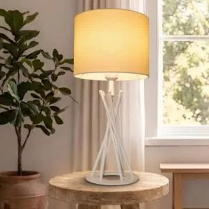 Đèn bàn hiện đại, thân kim loại giá rẻ DB-370