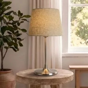 Đèn bàn hiện đại, thân kim loại DB-374