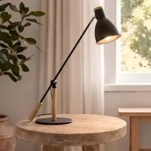 Đèn bàn hiện đại, thân kim loại, giá rẻ DB-677