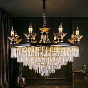 Đèn chùm phale, tay nến, thẻ phale K9 cao cấp DC-102