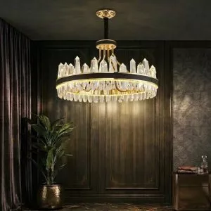 Đèn chùm Phale, thiết kế vòng tròn, thẻ Phale cao cấp DC-1064