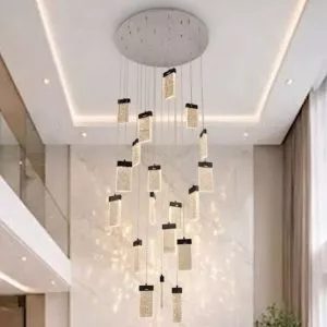 Đèn trang trí thông tầng-sảnh, miếng phale cao cấp DC-112