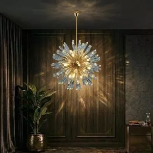 Đèn chùm phale, thiết kế quả cầu, thẻ phale K9 cao cấp DC-133