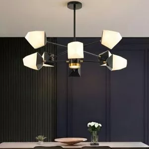 Đèn gắn trần phòng khách-bàn ăn,8 bóng LED hiện đại giá rẻ DC-141