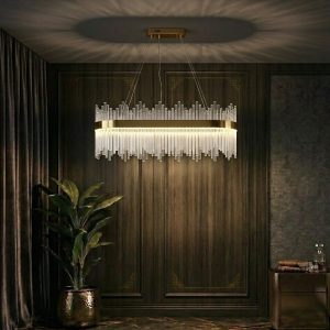 Đèn chùm phale, thiết kế thả ngang DC-202