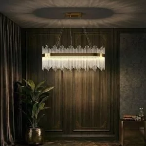 Đèn chùm phale, thiết kế thả ngang DC-202