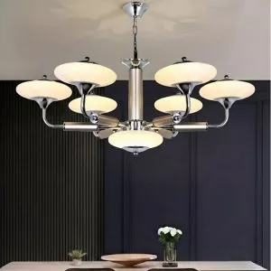 Đèn gắn trần phòng khách-bàn ăn, kiểu Bắc Âu, Led hiện đại DC-2034