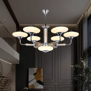 Đèn gắn trần phòng khách-bàn ăn, kiểu Bắc Âu, Led hiện đại DC-2034