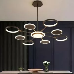 Đèn gắn trần LED hiện đại, 8bóng 3 DC-301/8