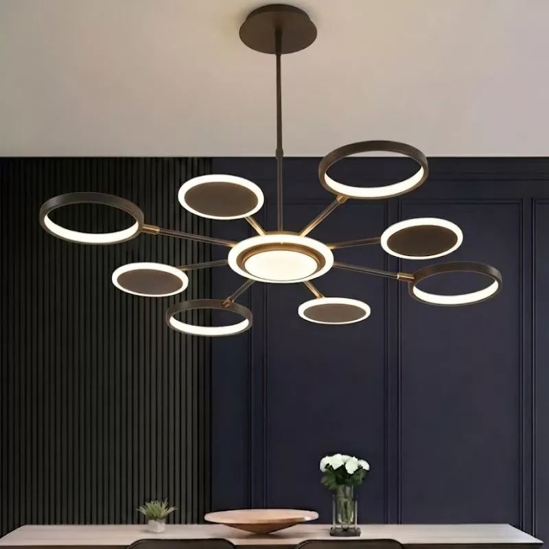 Đèn gắn trần LED hiện đại, 8bóng 3 DC-301/8