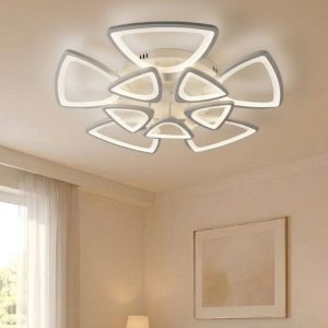 Đèn ốp trần hiện đại, thiết kế hình cánh quạt OT-046