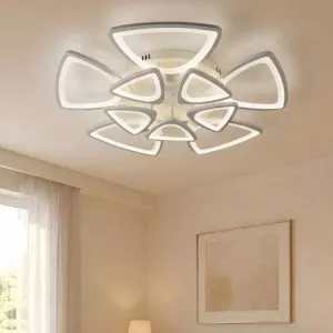 Đèn ốp trần hiện đại, thiết kế hình cánh quạt OT-046