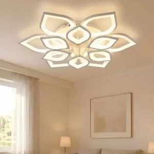 Đèn ốp trần hiện đại, thiết kế hình bông hoa OT-055