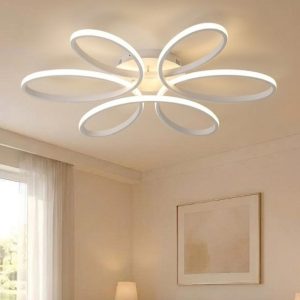 Đèn ốp trần hiện đại, thiết kế hình bông hoa OT-058