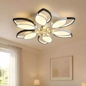 Đèn ốp trần hiện đại, thiết kế bông hoa, phối phale nghệ thuật OT-068