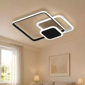 Đèn ốp trần hiện đại, thiết kế ô vuông OT-079