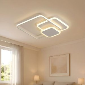 Đèn ốp trần hiện đại, thiết kế ô vuông OT-079