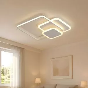 Đèn ốp trần hiện đại, thiết kế ô vuông OT-079