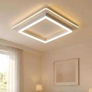 Đèn ốp trần hiện đại, thiết kế ô vuông đơn giản OT-081