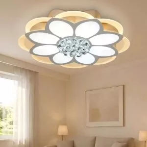 Đèn ốp trần hiện đại, thiết kế bông hoa, phối phale nghệ thuật OT-090