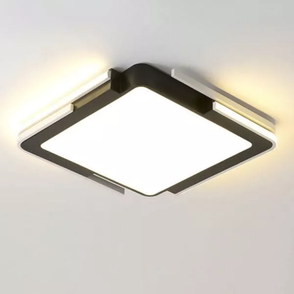 Đèn ốp trần vuông, mika phối màu hiện đại OT-010 - Hình ảnh 4