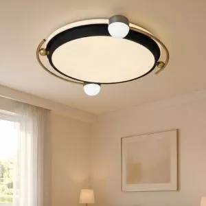 Đèn ốp trần hiện đại, thiết kế hình tròn OT-117