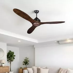 Quạt trần 3 cánh gỗ, thiết kế cổ điển QT-165