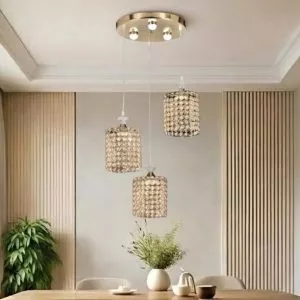 Đèn thả nhà bếp-bàn ăn,mâm tròn, phale nghệ thuật SBA-36