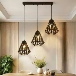 Đèn thả nhà bếp-bàn ăn giá rẻ,mâm tròn, thả chụp sắt SBA-40
