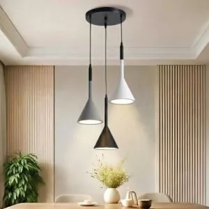 Đèn thả nhà bếp-bàn ăn giá rẻ, thả chụp sắt SBA-42