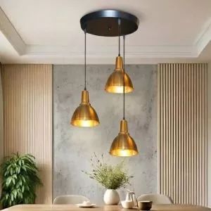 Đèn thả nhà bếp-bàn ăn giá rẻ, thả chụp sắt SBA-50