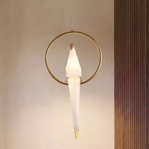 Đèn thả decor – thiết kế chim Hạc đơn TDC-100