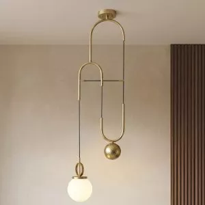 Đèn thả decor – thiết kế Moonlight treo đứng nghệ thuật TDC-1160