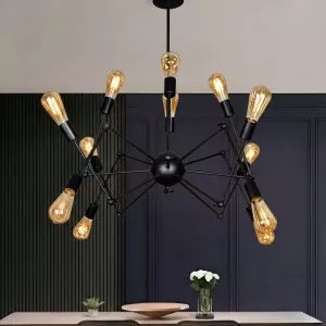 Đèn Thả Nhện 12 Tay Đứng TDC-119
