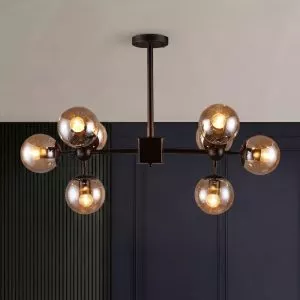 Đèn Thả Ngang, Kiểu Phân Tử 8 Bóng TDC-120