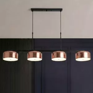 Đèn Thả Ngang Phong Cách Bắc Âu, màu Vàng Hồng TDC-122