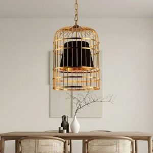 Đèn thả decor – thiết kế lồng chim nghệ thuật TDC-162