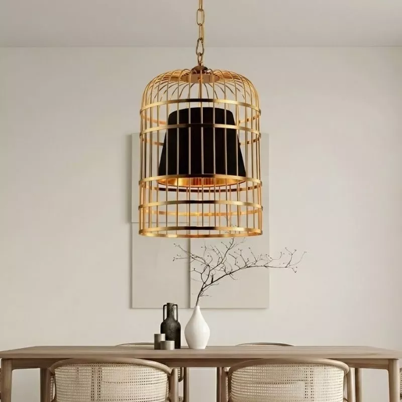 Đèn thả decor - thiết kế lồng chim nghệ thuật TDC-162