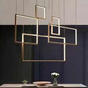 Đèn Thả LED Ô Vuông Hiện Đại TDC-207