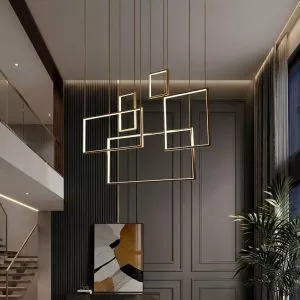 Đèn Thả LED Ô Vuông Hiện Đại TDC-207