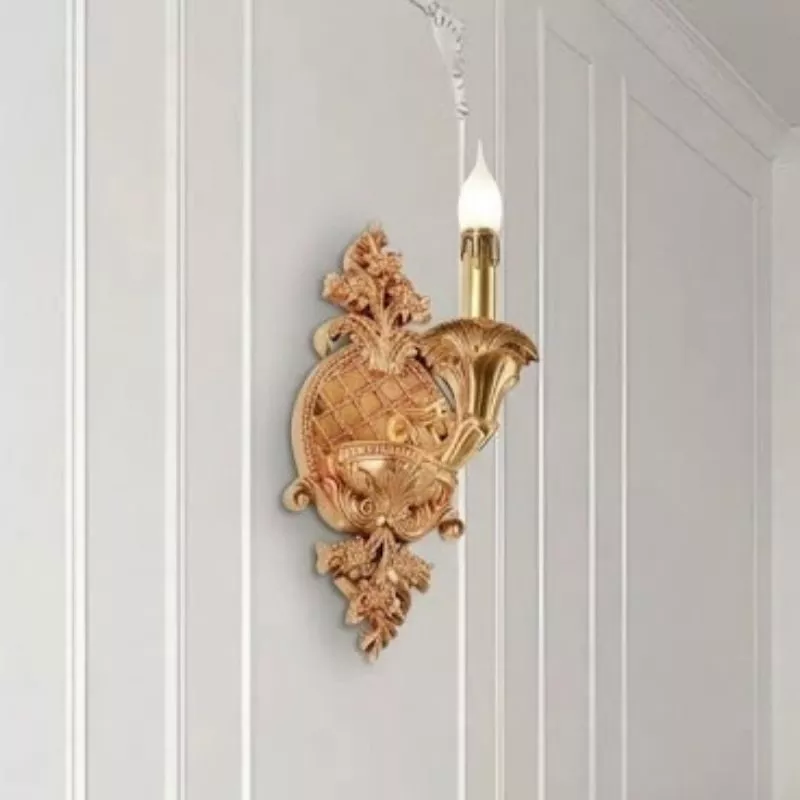 Đèn vách đồng nguyên chất thiết kế tay nến VD-154