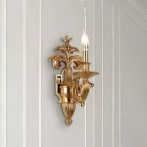 Đèn vách đồng nguyên chất thiết kế tay nến VD-187