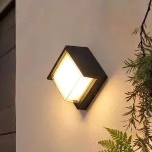 Đèn tường Led hiện đại ngoài trời thiết kế khối vuông VNT-309
