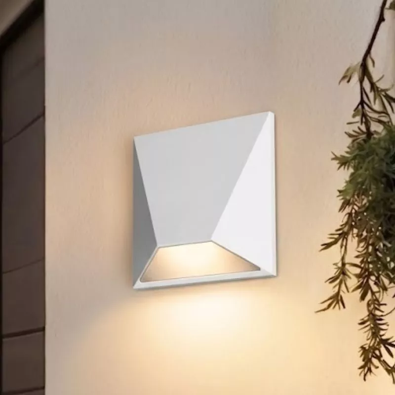 Đèn tường Led hiện đại ngoài trời, hắt 1 đầu, thiết kế nghệ thuật VNT-319 - Hình ảnh 2