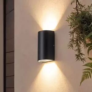 Đèn tường Led hiện đại ngoài trời, hắt 2 đầu VNT-332