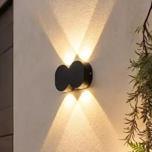 Đèn tường Led hiện đại ngoài trời, hắt 4 tia VNT-337