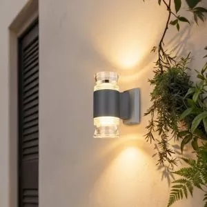 Đèn tường Led hiện đại ngoài trời kiểu trụ VNT-360
