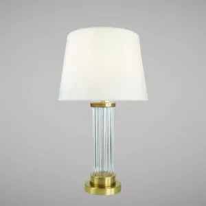 Đèn bàn chao vải trắng, thân phale cao cấp DB-347